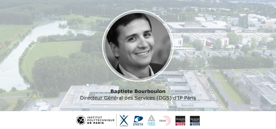 Baptiste Bourboulon appointed Director General of Services at IP Paris