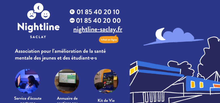 Santé mentale : IP Paris s’associe à Nightline pour soutenir ses étudiants