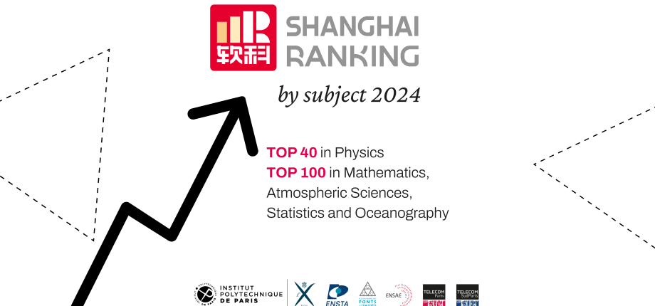  IP Paris progresse dans le classement par discipline 2024 de Shanghai