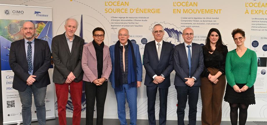 Inauguration du CIMO - Centre Interdisciplinaire Mers et Océan