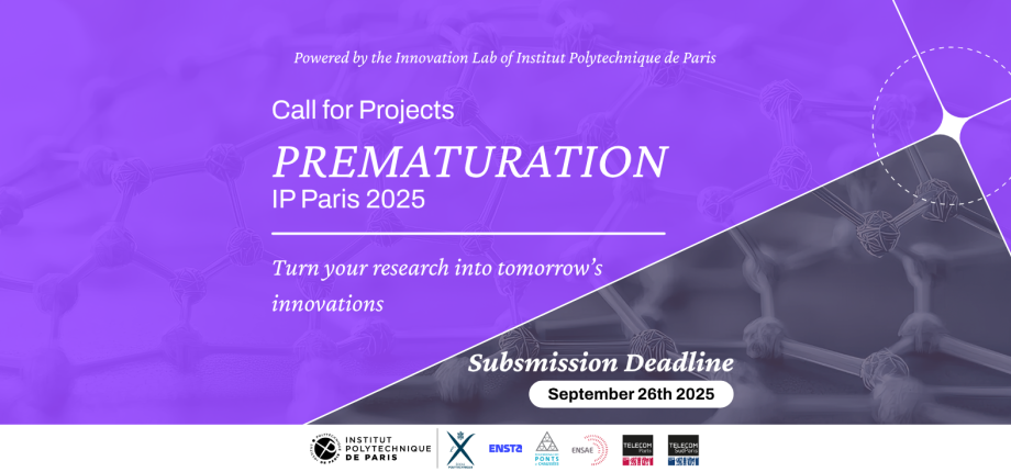 Appel à projets Prématuration IP Paris 2025 : Transformez votre recherche en innovation