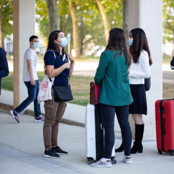 Start of an "exceptional" academic year for IP Paris Master's students