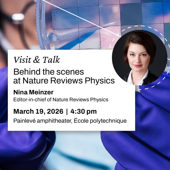 Visit & Talk | Nina Meizner, Editor-in-chief of Nature Reviews Physics