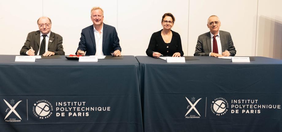 L’ONERA, l ’Institut Polytechnique de Paris, l’École polytechnique et l’ENSTA créent un pôle d’excellence dans la recherche Aéronautique, Espace et Défense